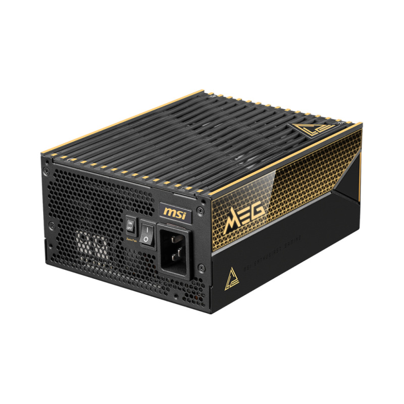 PSU MSI MEG AI1600T PCIE5 1600W 80 PLUS TITANIUM MODULAR